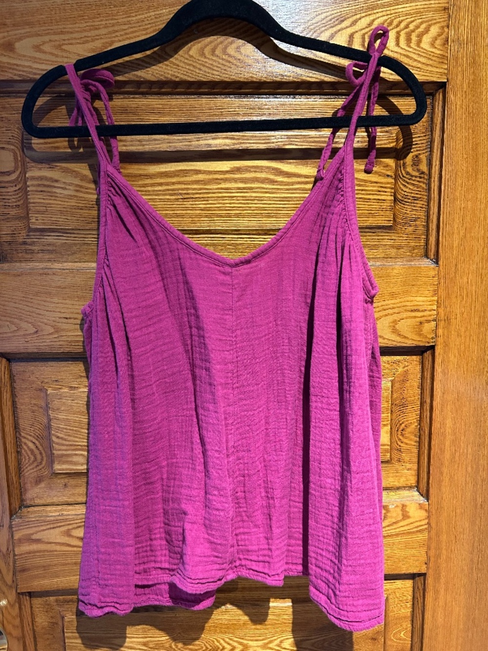Pink Cotton Tank